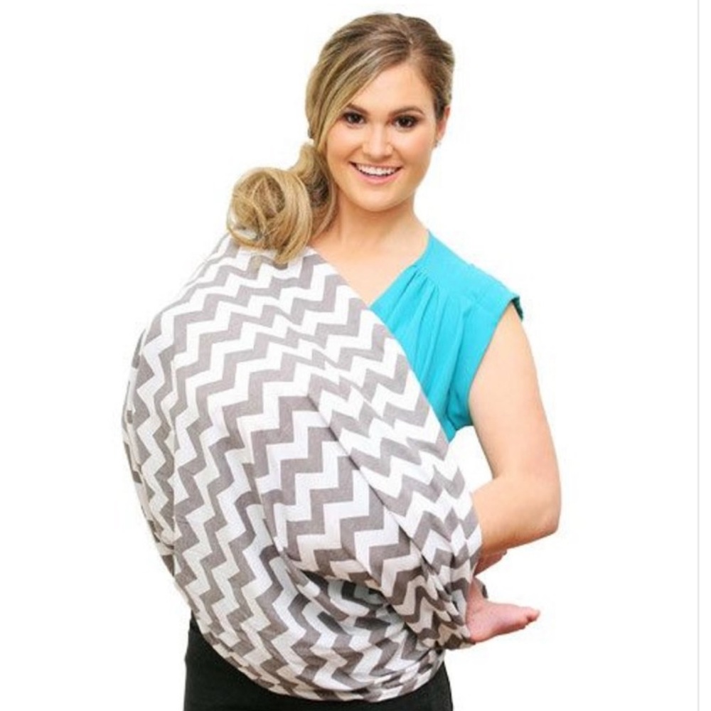 Itzy Ritzy Nursing Happens Infinity Breastfeeding Scarf